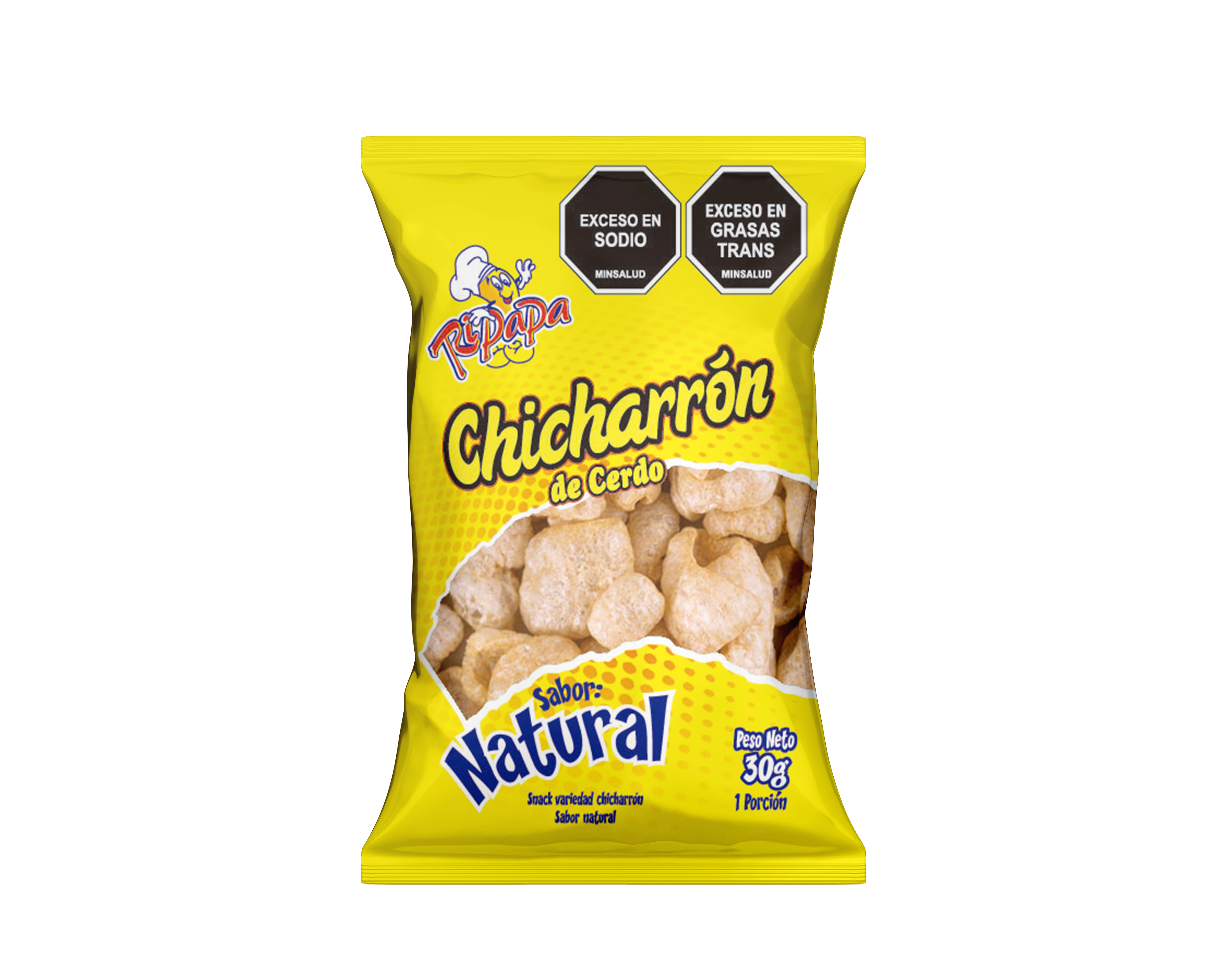 Chicharron 30 gr Natural - ripapa